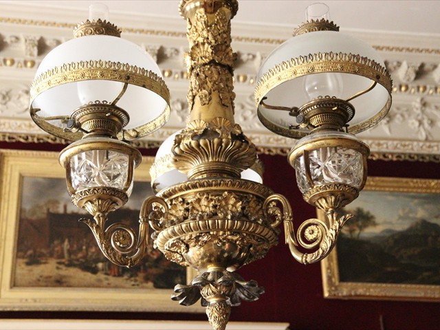 Saltram - Oil lamps