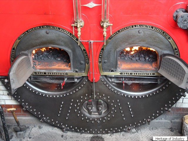 Lancashire Boiler at Queen Street Mill